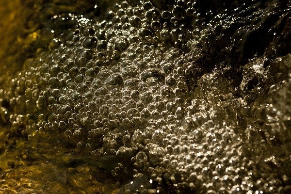 Detail of Bubbles by K.B. White