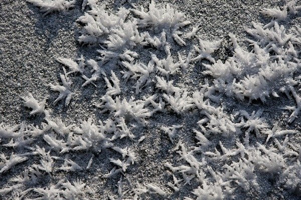 Detail of Snow and Ice by K.B. White