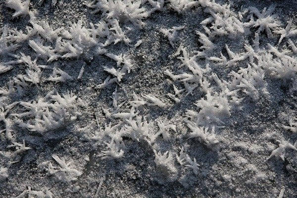 Detail of Snow and Ice II by K.B. White