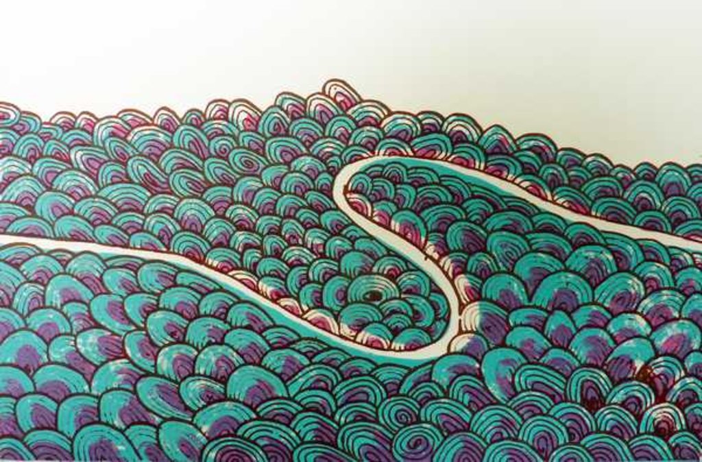 Detail of Passage, 2010 by Luke Elwes