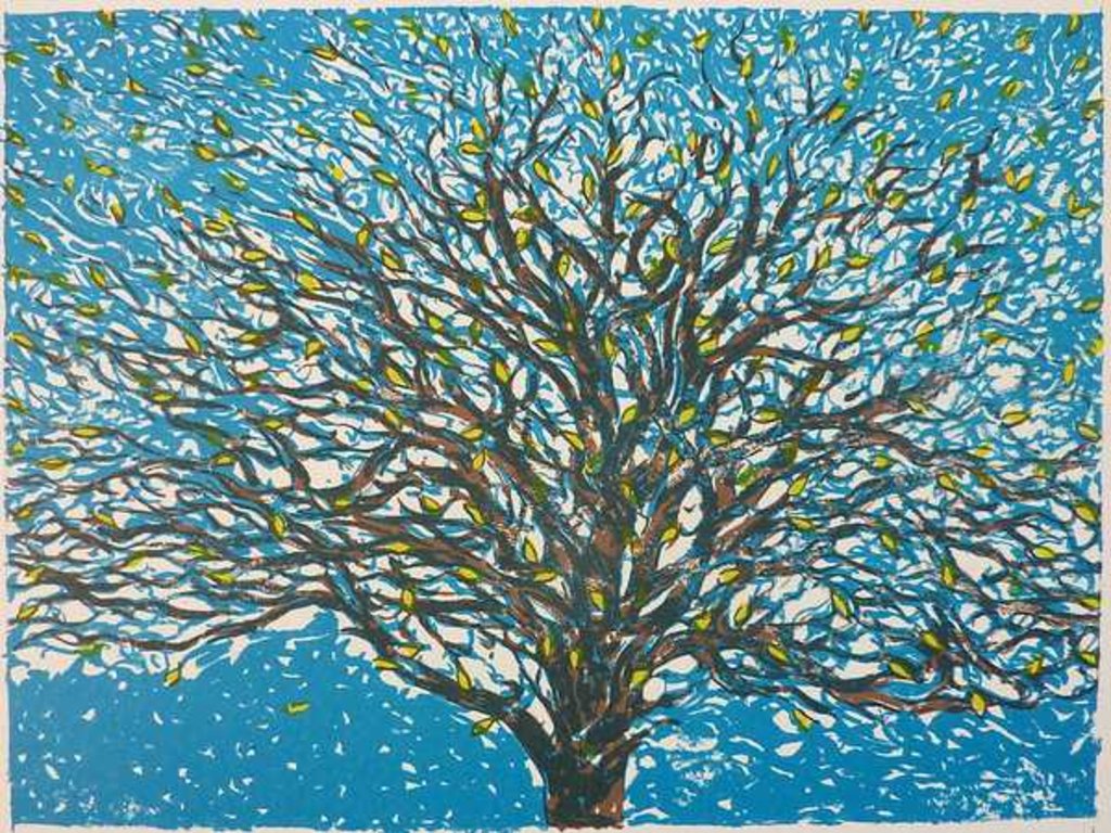 Detail of Spring, 2016 by Luke Elwes