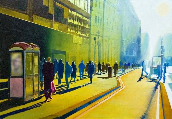 Detail of Last week…, 2009 by Martin Mossop