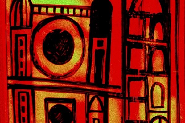 Detail of Jerusalem by Joy Lions