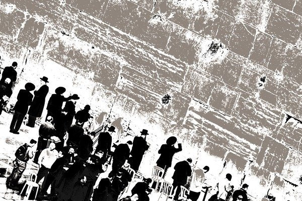 Detail of The Men's Side by Joy Lions