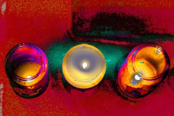 Detail of Soft Glow by Joy Lions