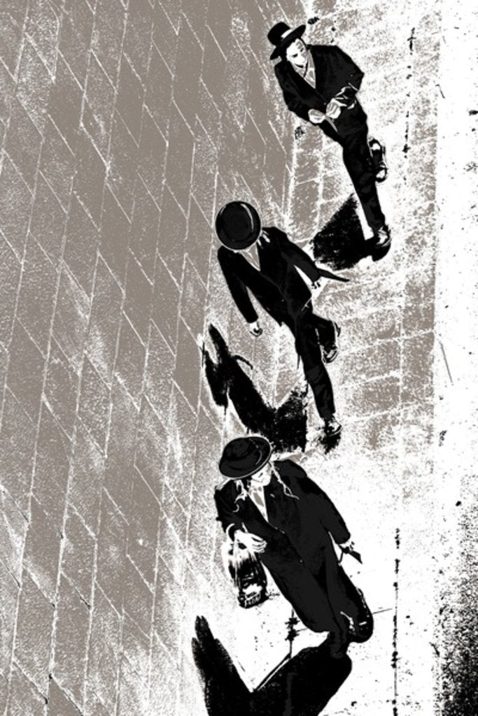 Detail of Towards Jaffa Gate by Joy Lions