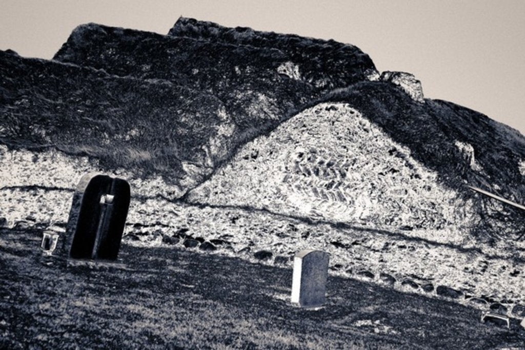 Detail of Old Churchyard, 2015 by Joy Lions