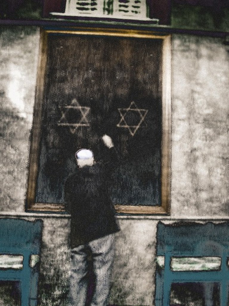 Detail of Opening the Ark, 2016 by Joy Lions