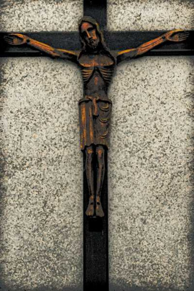 Detail of Our Saviour by Joy Lions