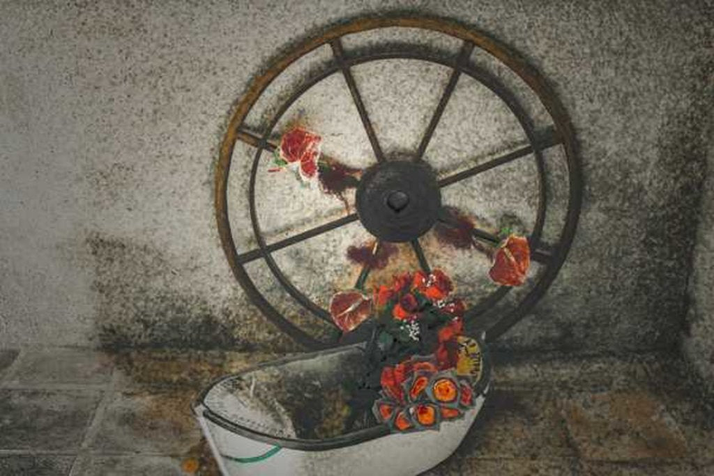 Detail of Flowers for the Mariners by Joy Lions