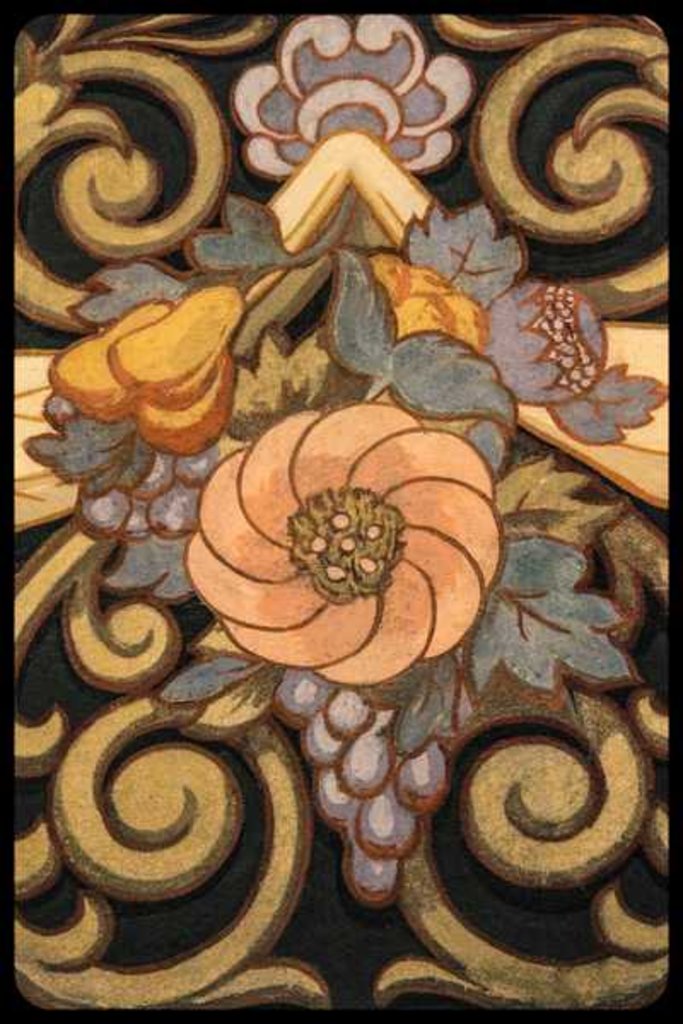 Detail of The Floral Theme by Joy Lions