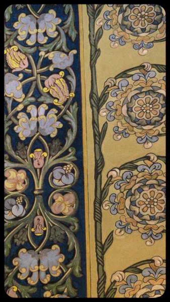 Detail of Anastasia's Motif by Joy Lions