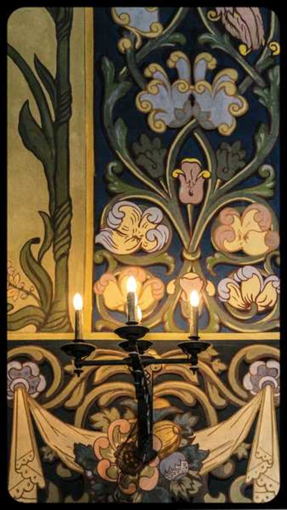 Detail of The Mantlepiece by Joy Lions