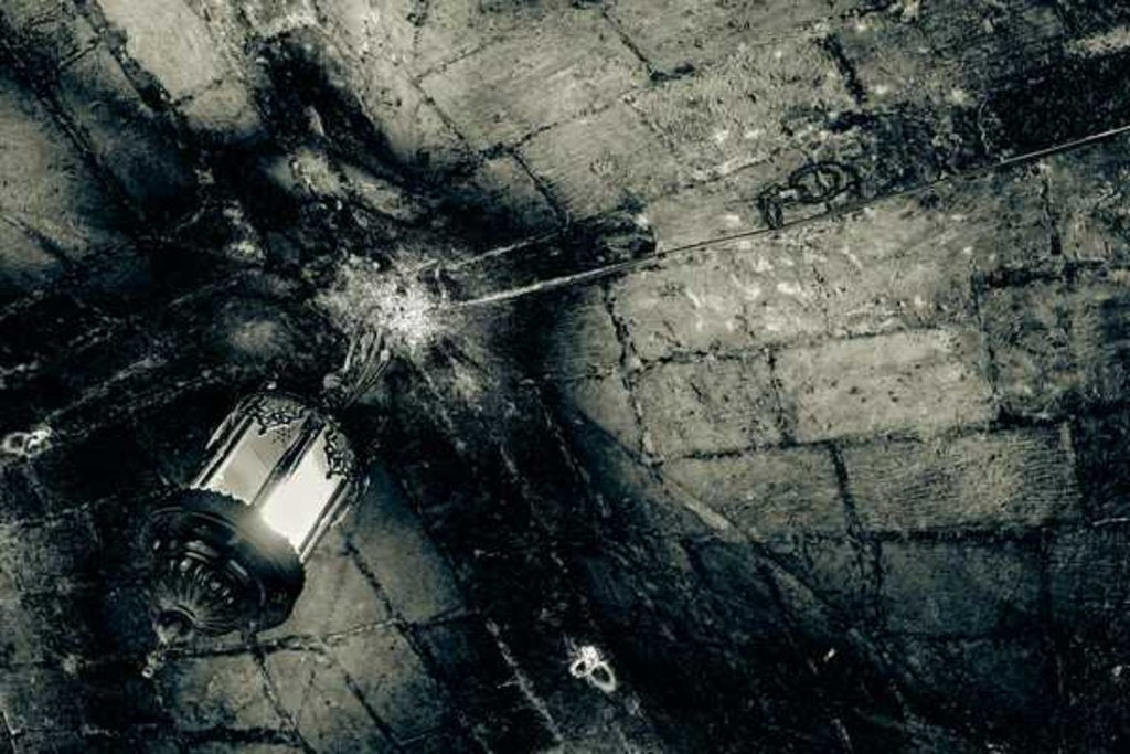 Detail of Passageway Lantern by Joy Lions