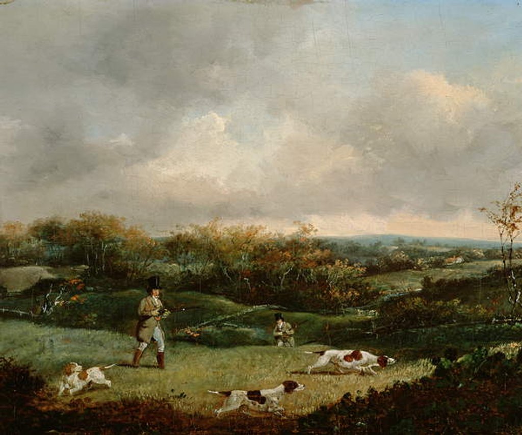 Detail of Partridge Shooting by Samuel John Egbert Jones