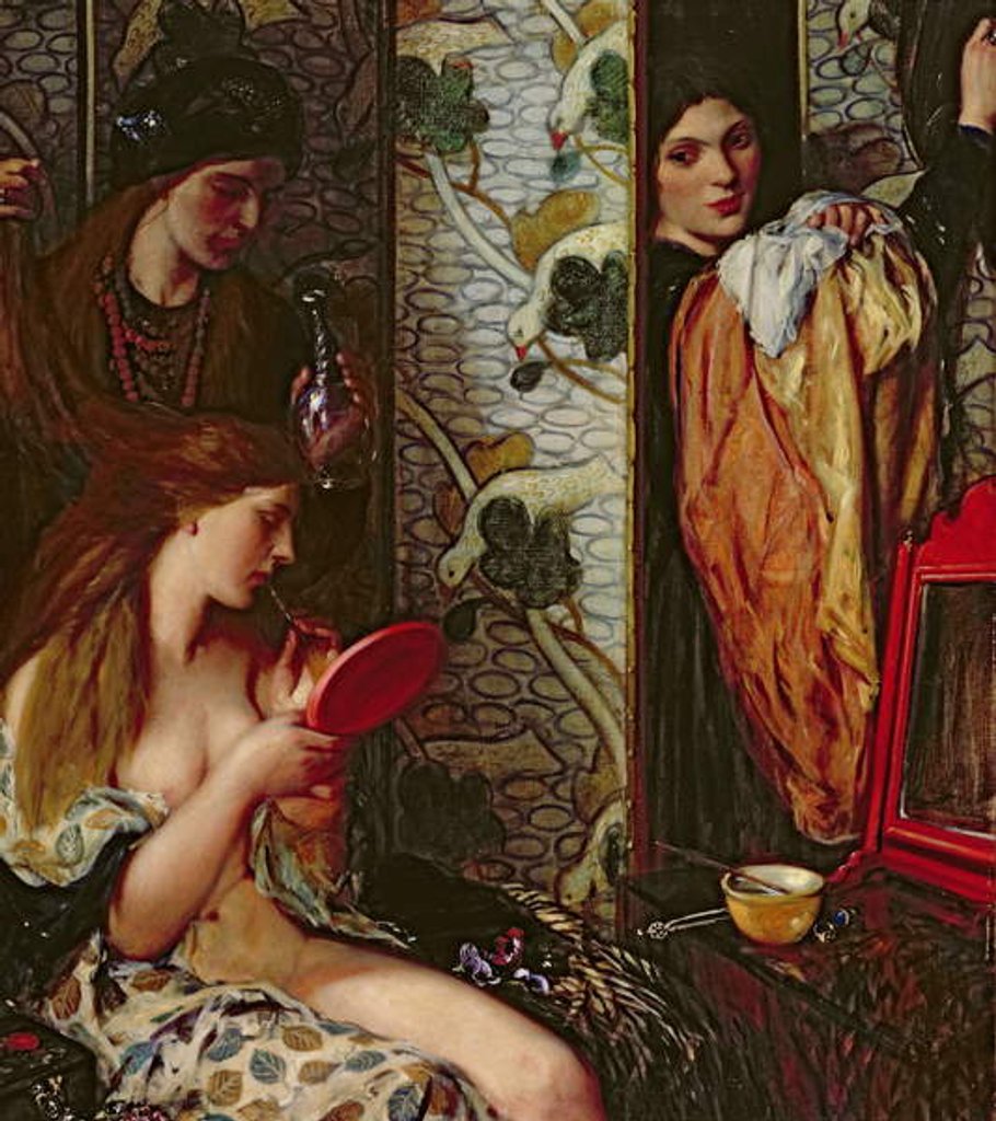 Detail of The Toilet, 1912 by Charles Haslewood Shannon