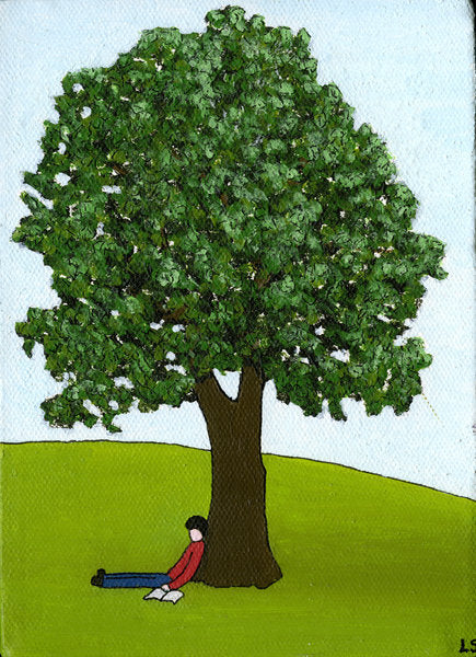 Detail of Lazy Days, 2015 by Lee Sellers