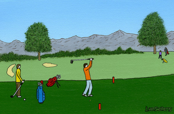 Detail of Sunday Drive, 2011 by Lee Sellers