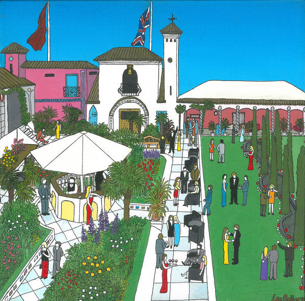 Detail of The Roof Gardens, 2010 by Lee Sellers