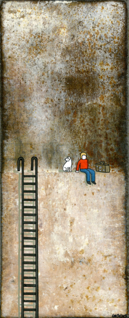 Detail of The Start of a Wild Adventure, 2012 by Lee Sellers