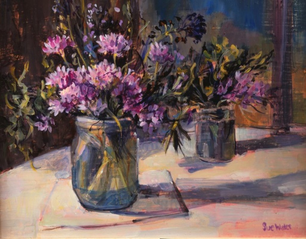 Detail of Wild garlic, 1999 by Sue Wales