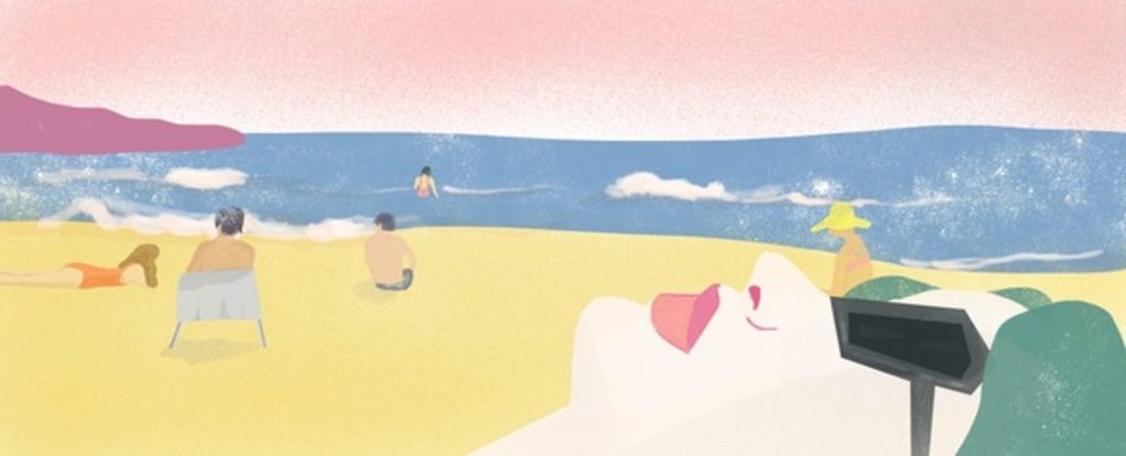 Detail of Summer in Portugal III, 2014 by Ewelina Skowronska