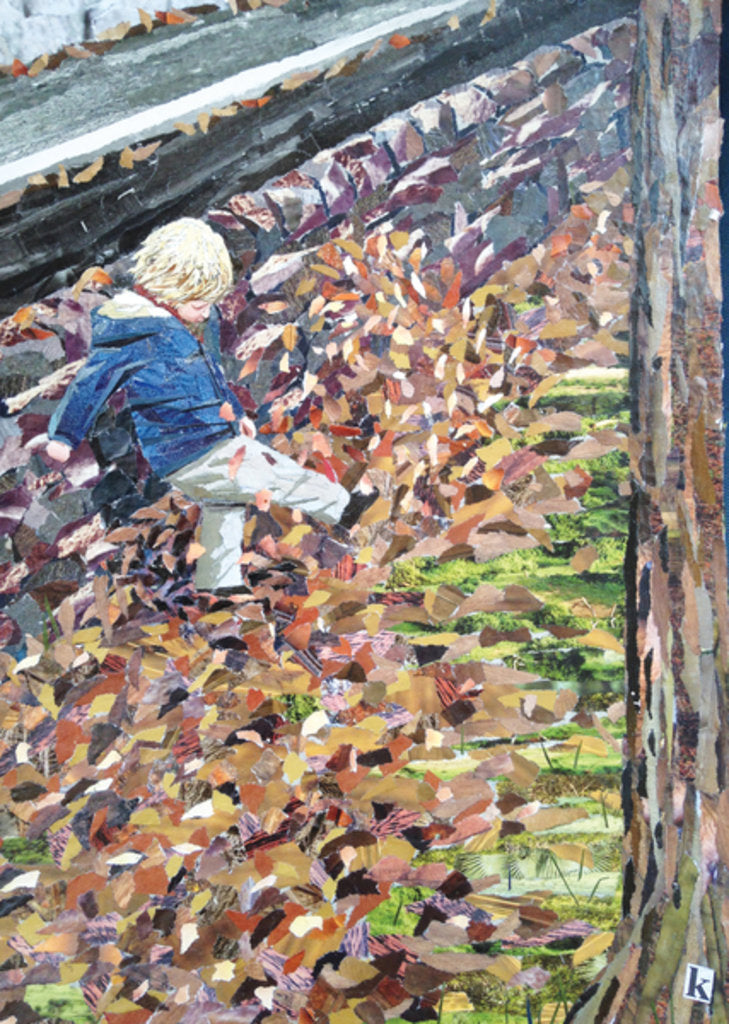 Detail of For Kicks, 2015 by Kirstie Adamson