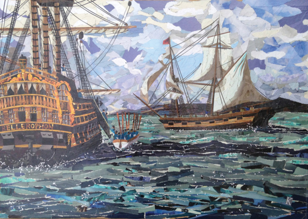 Detail of Napoleon's Surrender, 2016 by Kirstie Adamson