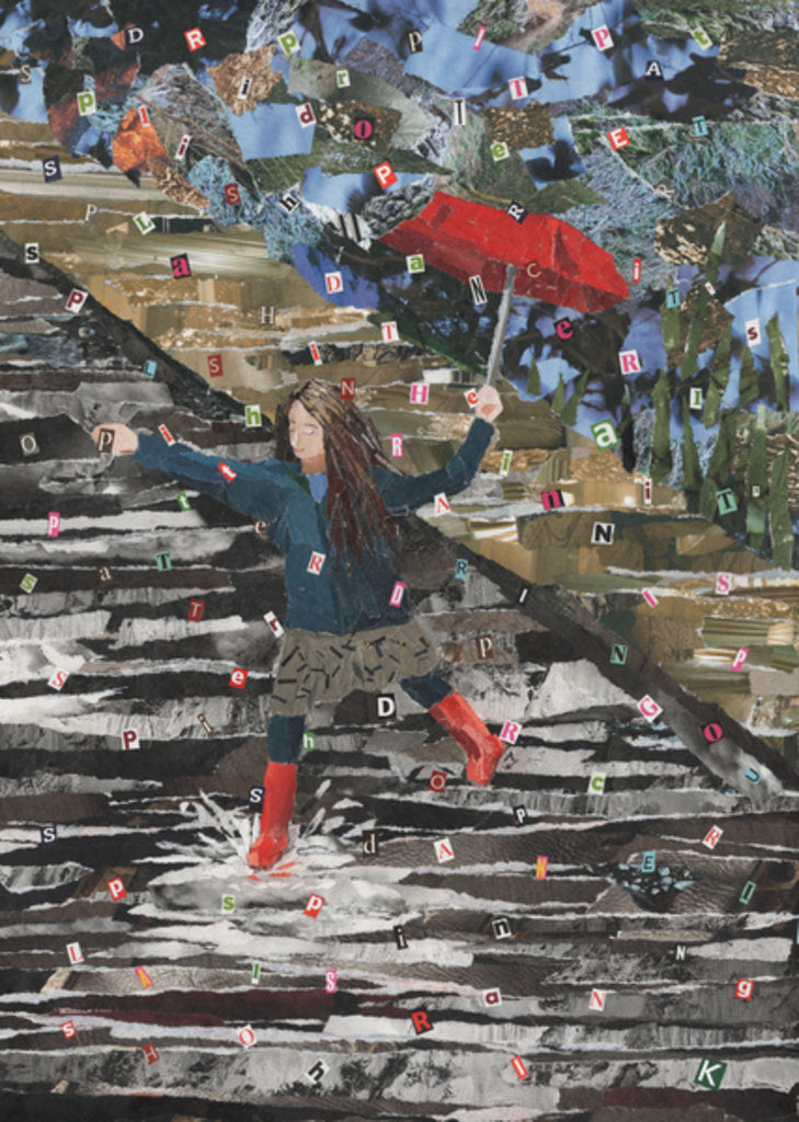 Detail of Splish, Splash, Splosh, 2014 by Kirstie Adamson