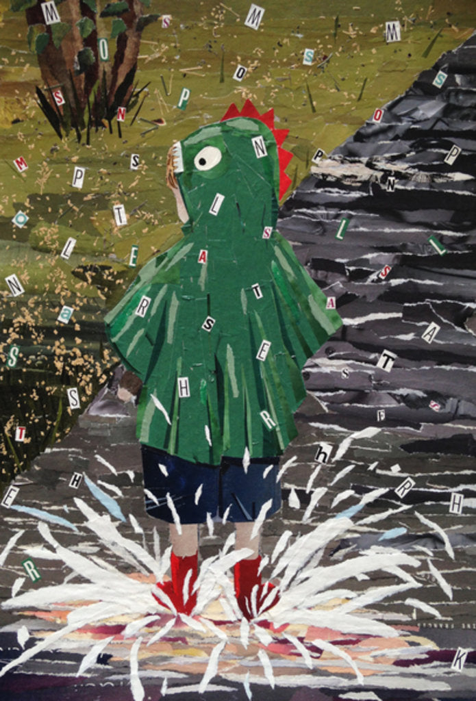 Detail of Monster Splash, 2016 by Kirstie Adamson