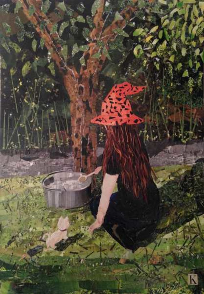 Detail of Hubble Bubble, 2016 by Kirstie Adamson