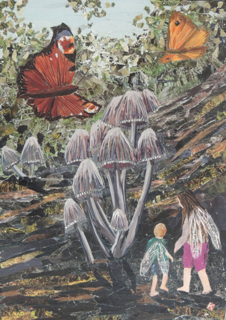 Detail of Here's A Story I Heard Tell, 2017 by Kirstie Adamson