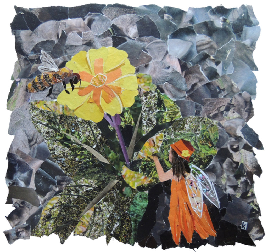 Detail of Element Fairy - Earth, 2017 by Kirstie Adamson