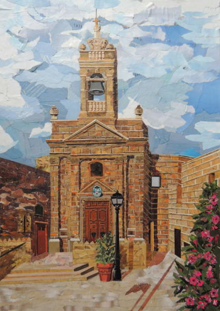 Detail of Santa Luċija, Gozo, 2018 by Kirstie Adamson