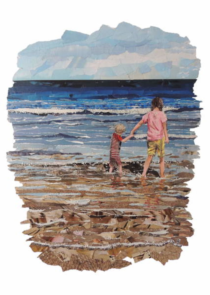 Detail of Paddle, 2018 by Kirstie Adamson