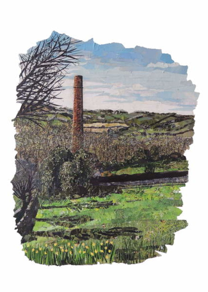 Detail of Peckwash Mill From Rigga Lane, 2018 by Kirstie Adamson