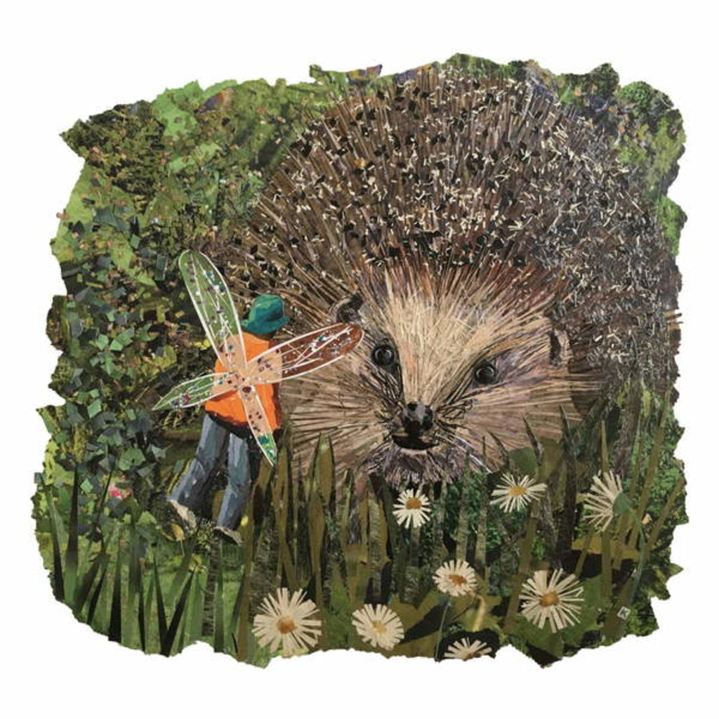 Detail of Gardener's Friend, 2018 by Kirstie Adamson