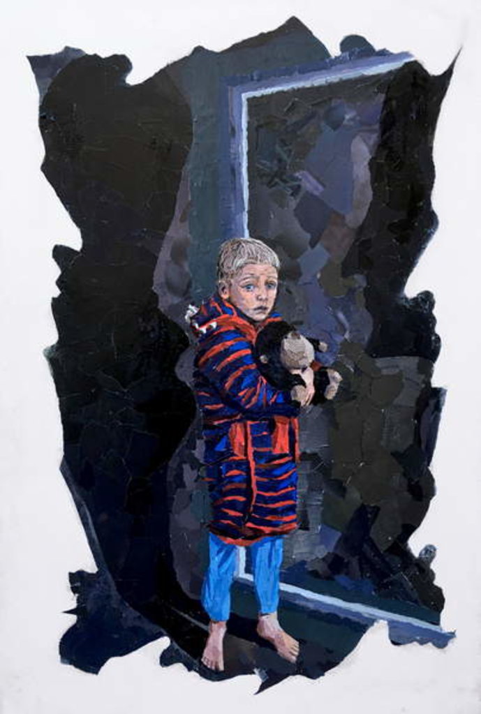 Detail of Fear, 2019 by Kirstie Adamson