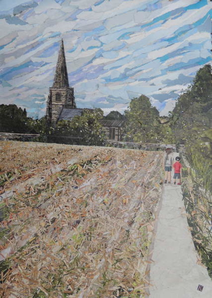 Detail of Last Days Of Summer, 2018 by Kirstie Adamson