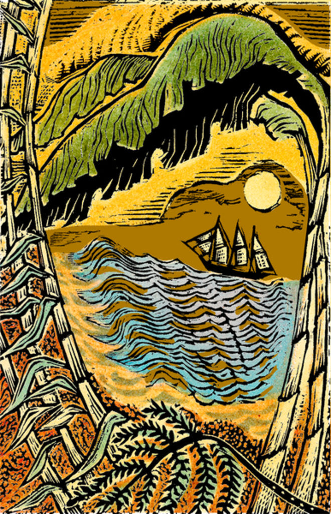 Detail of High Wind in Jamaica, 2006 by Mary Kuper