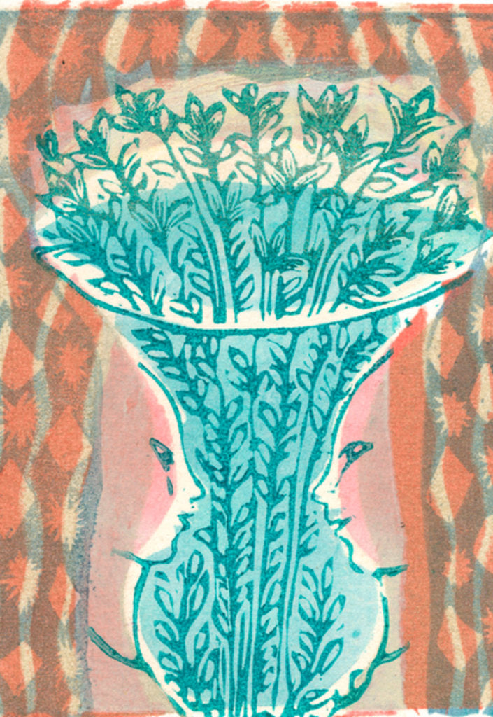 Detail of Vase and Faces, 2007 by Mary Kuper