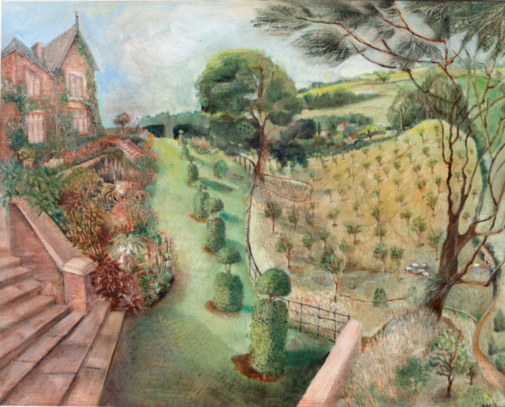 Detail of Cley Garden, 2005 by Mary Kuper