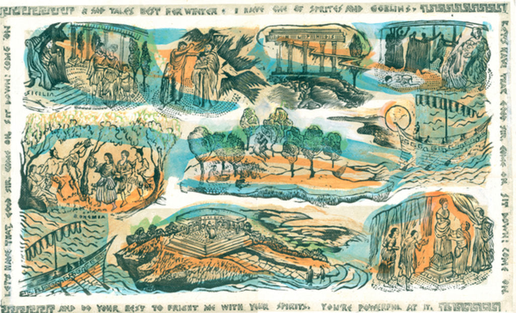 Detail of The Winters Tale, 1998 by Mary Kuper