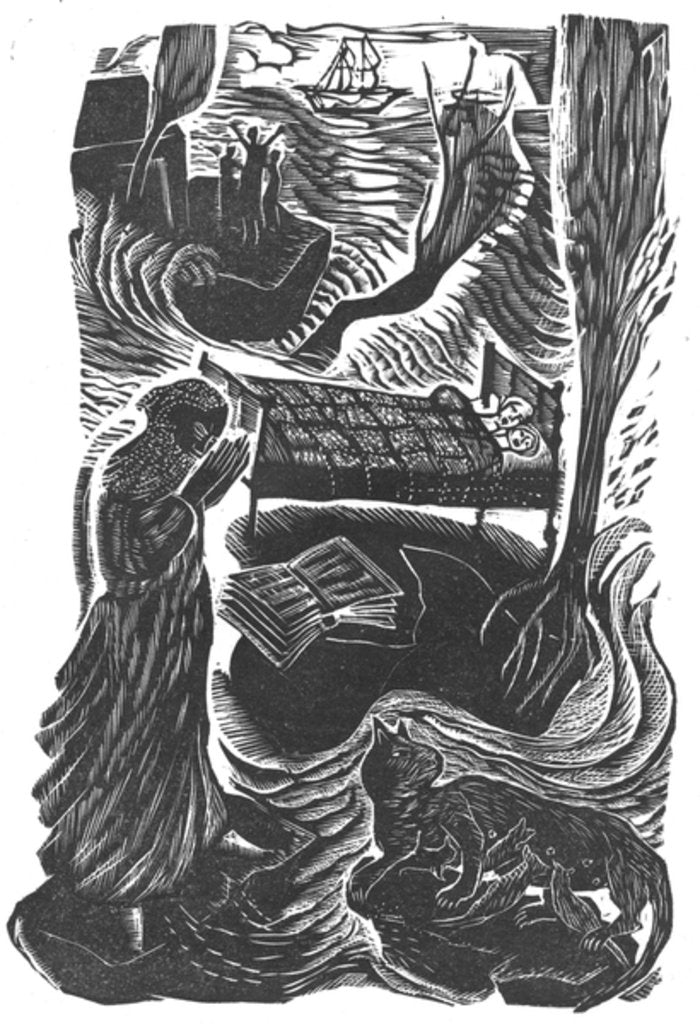 Detail of The Flood, 2006 by Mary Kuper