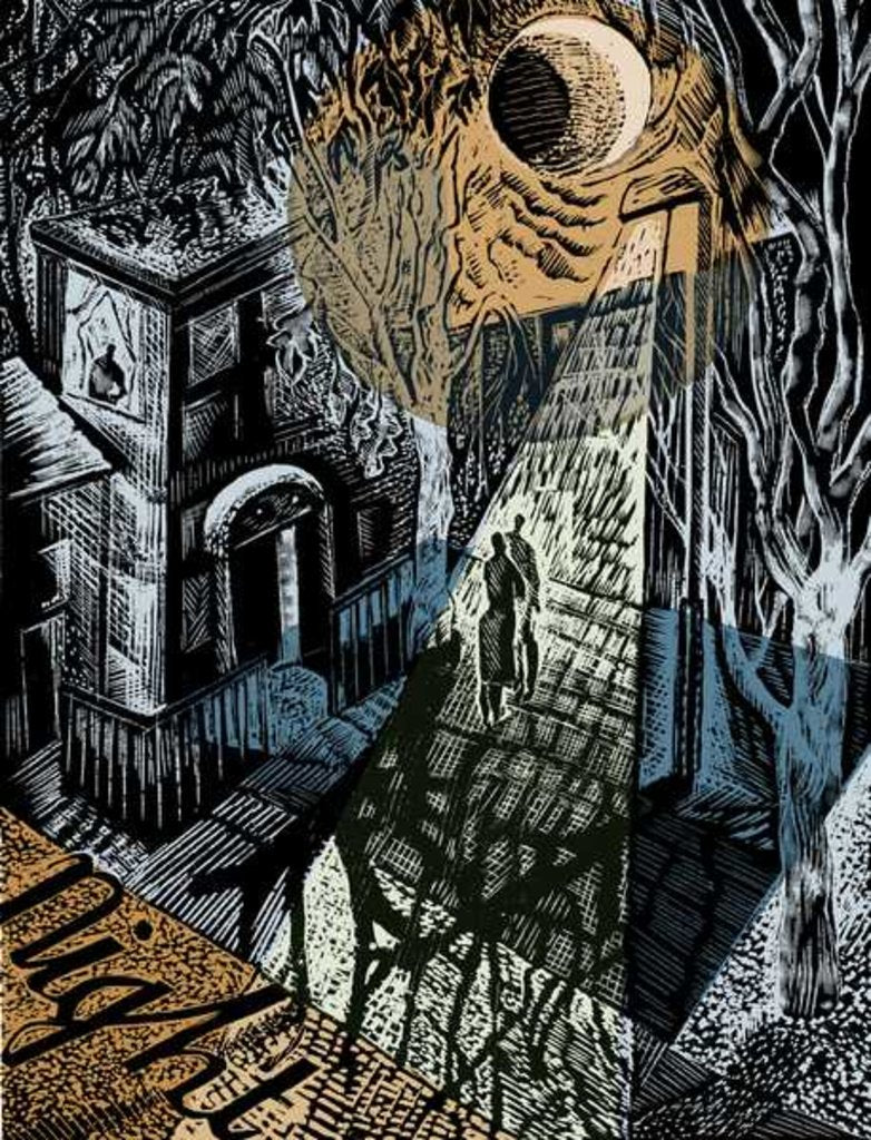 Detail of Night, 2016 by Mary Kuper