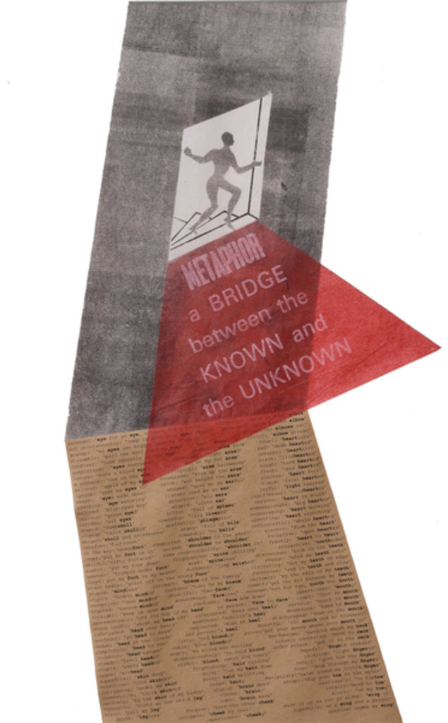 Detail of A metaphor is a bridge, 2017 by Mary Kuper