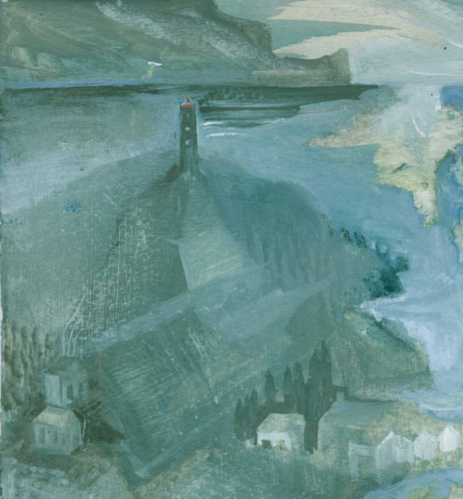 Detail of Lighthouse, 2018 by Mary Kuper