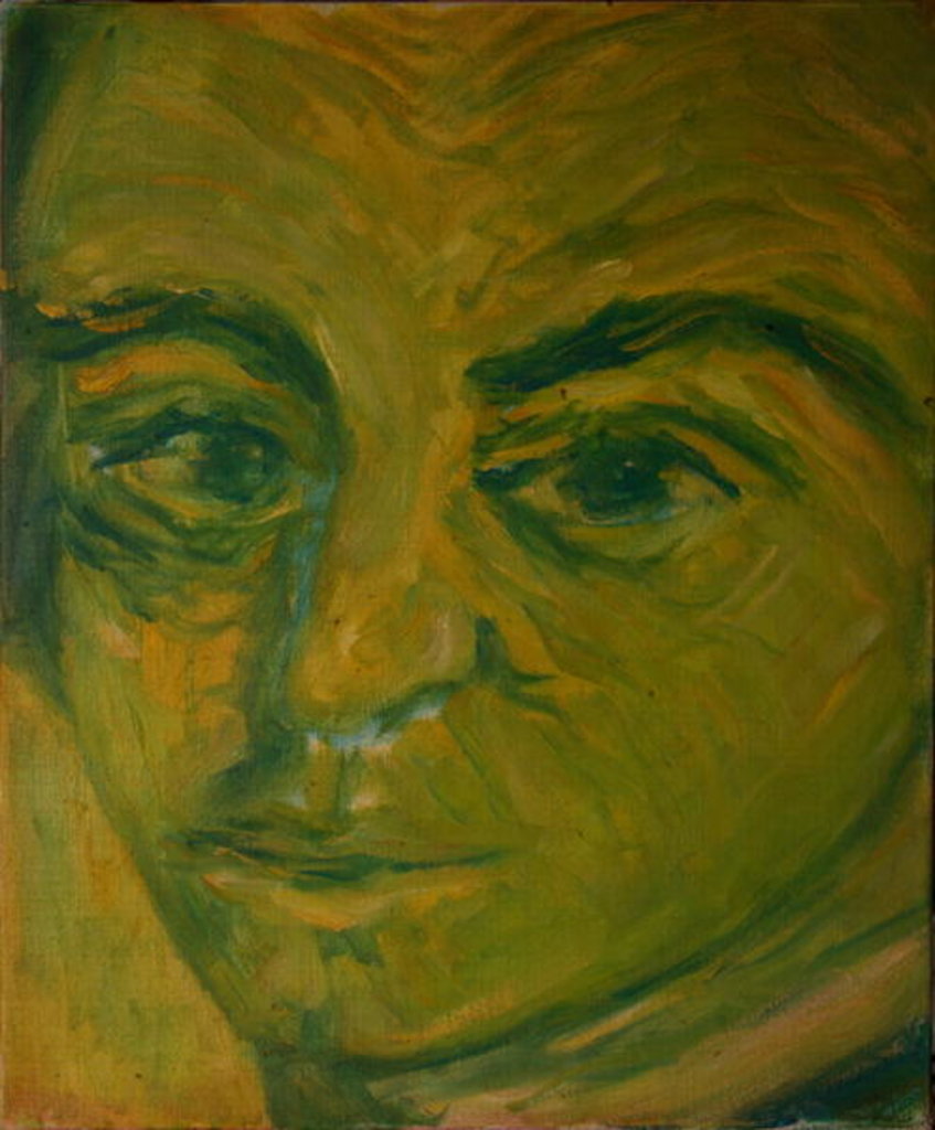 Detail of Mozart by Annick Gaillard