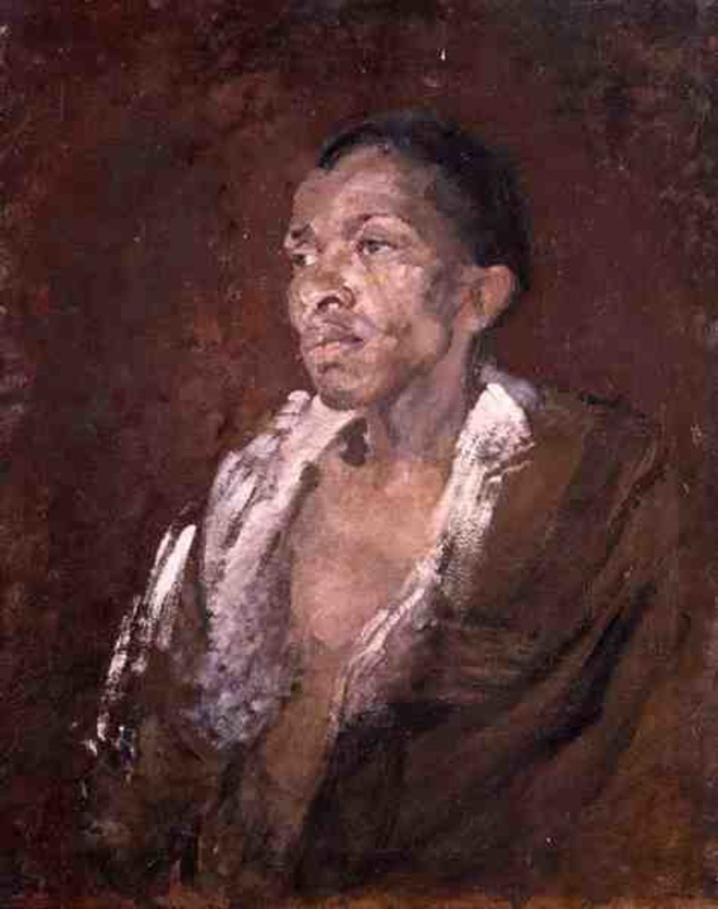 Detail of Study of a Negro, c.1905 by Harold Gilman