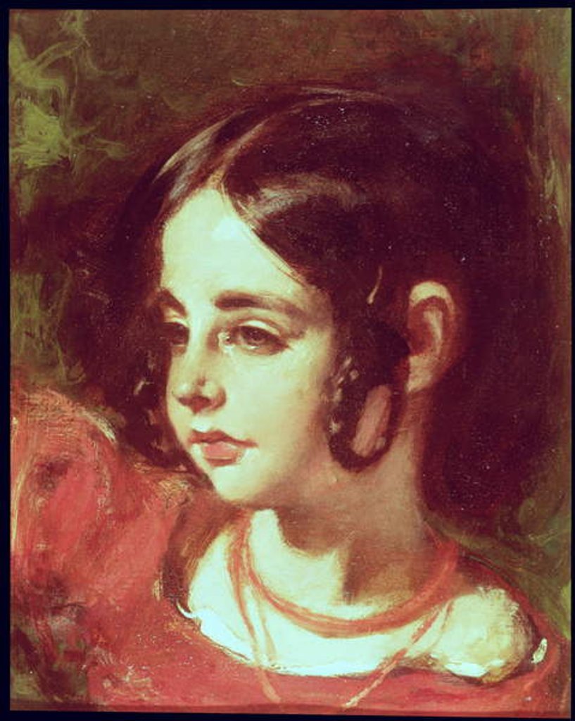 Detail of Head of a Girl by William Etty